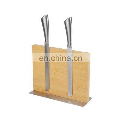 Best Selling Kitchen Bamboo Knife Block Set With High Quality