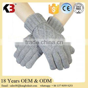 Promotionl custom logo winter gloves wholesale