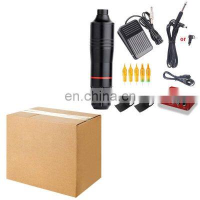 Top Ranking DIY Verified Rotary Pen Type Beginners Set Complete Professional Tattoo Kits photo-2