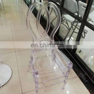 Dining clear chair resin chairs