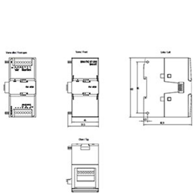 EM AE04 Analog Input Module S7-200 Smart Siemens 6ES72883AE040AA0 photo-5