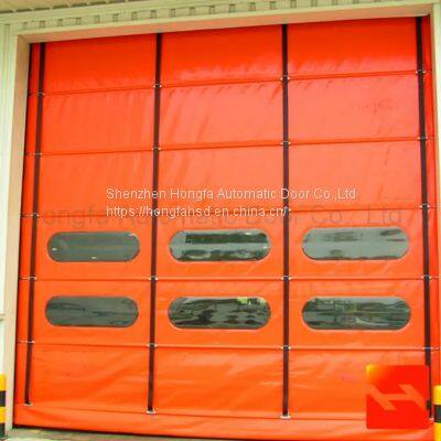 PVC Rapid Rolling Shutter Industry Stacking Door photo-2