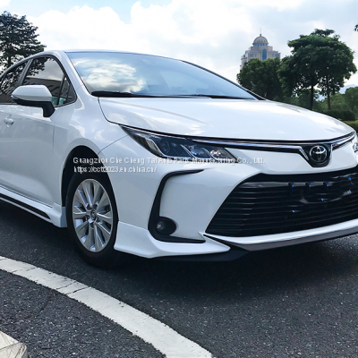 Latest Toyota Corolla Front Scoop Front Lip Back Lip Side Skirt photo-4