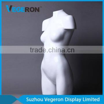High Quality Half Body Fiberglass Female Torso Mannequin Quality Choice photo-2