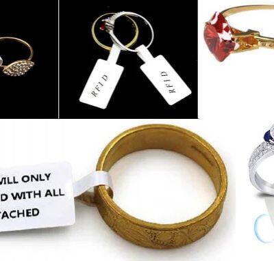 New RFID Applications UHF Anti-theft Jewellery RFID Jewelry Label Tag UCODE9 Security Tags for Jewelry photo-3