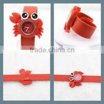 Kids' Slap Band Watch With Animal Crab