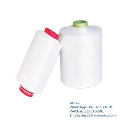 Polyester Yarn For Crochet For Home Textiles Colorful Dty 150/48