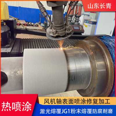 Professional Processing of Wear-resistant, Anti-corrosion, and High-efficiency Spray Coating Technology for Laser Cladding Fan Shaft