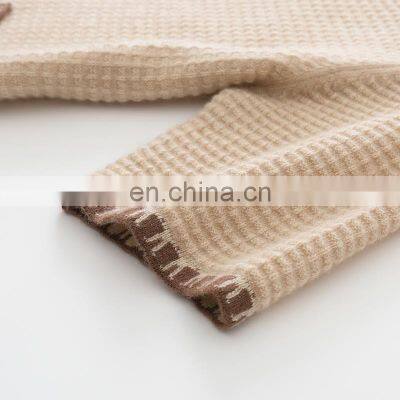 Autumn Ladies Cardigan Sweater Fancy Black Short Sleeves V-Neck Casual Knitted Cashmere Material With Pockets Decoration photo-5