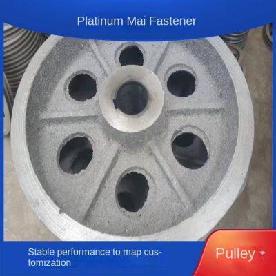 Transmission Cast Iron Pulley, V-belt Pulley, Type a and Type b, Single-groove and Double-groove, Motor Belt Pulley, Agricultural Machinery Pulley. photo-4