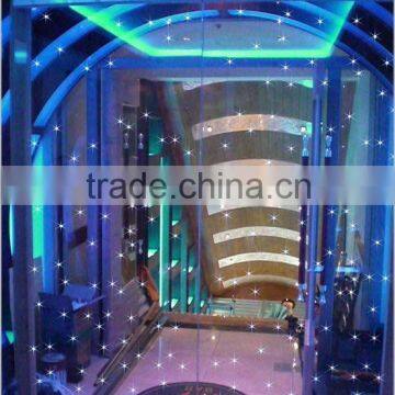 Glass With LED lights/led laminated glass