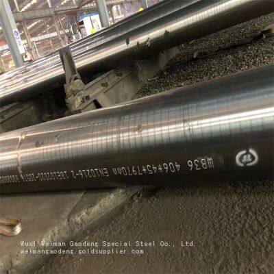 Tubería de pared gruesa de 13 m de longitud a alta presión, tubería sin costura de pared gruesa de 50 mm de espesor pintada de negro photo-4