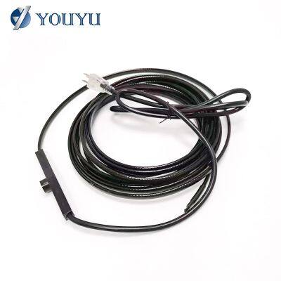 New Deicing Gutter Installation Linear Self Regulating Pipe Heating Cable 220V Heat Trace Electric Cable Line photo-3