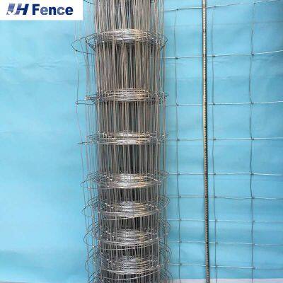 Verzinktes Eisen-Farmviehfeld-Metallzaunnetz für Pferde/ Schafe für Viehweiden, mit festen Knoten und Isolationsstahldrahtnetz