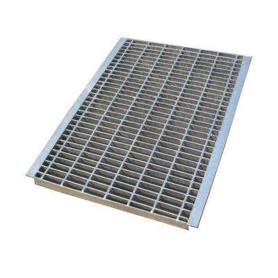 Anti-Slip Serrated Steel Grating Hot Dip Galvanized Heavy Duty Steel Bar Grating for Industrial Walkway and Stair Treads