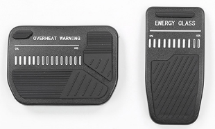 Ergonomic Accelerator/Brake Pedal Unit With Footrest - 6061-T6 Aluminum for Longevity photo-4