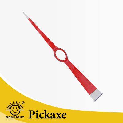 Professional Rail Steel Pickaxe Axe Mattock Tool with Wooden Handle for Mining Digging Garden and Farm Work