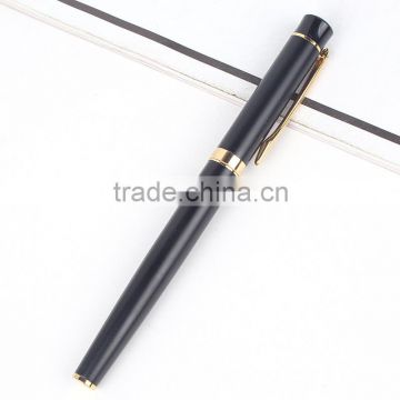 Factory Outlet student stationery metal pen gel pen new high-end pen black office pen