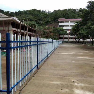 Anti-Rust Welded Wrought Iron Picket Fence for Outdoor Boundary Protection photo-3