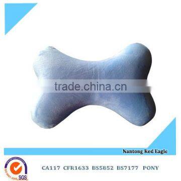 OEM Short Floss Cover Memory Foam Adult Travel Pillow