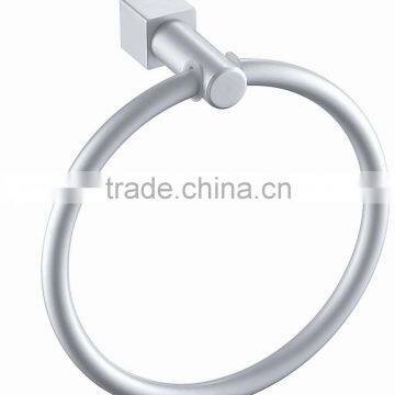 Aluminium towel ring square fitting, L0608