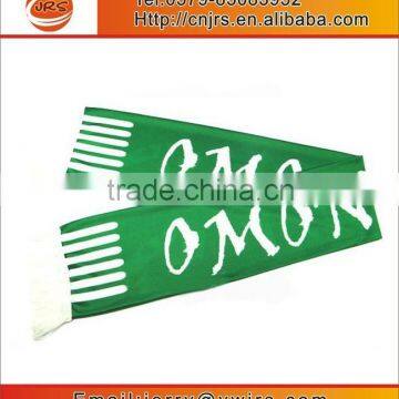 New design world cup satin custom promotion scarf,yiwu scarf factory