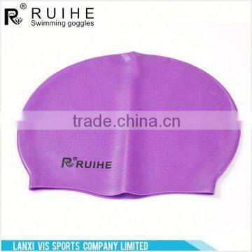 New coming different types waterproof silicone swim cap from China