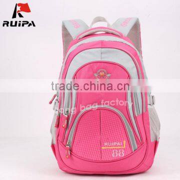 2016 senior high school Backpack bag manufacturers China