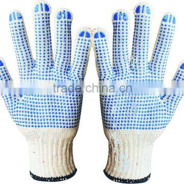 palm pvc dotted gloves,cotton pvc dotted gloves