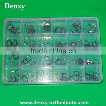 high-performance upper & lower dental orthodontic elastic molar bands