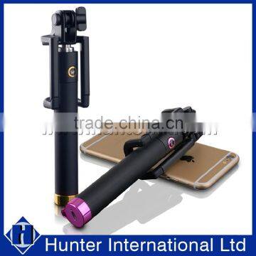 Durable Folded Wired Monopod Selfie Stick For Samsung