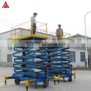 Auxiliary mobile hydraulic electric scissor lift/lifting equipment