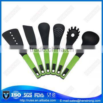 Food grade 6pcs Non-toxic nylon kitchen utensils,nylon kitchen tools