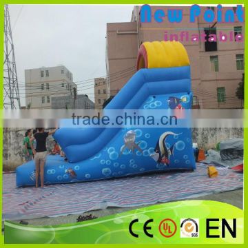 New Point 0.55mm Pvc Giant Inflatable Slide for kids ,China pvc Trampoline 0.55mm Pvc Giant Inflatable Slide on sale