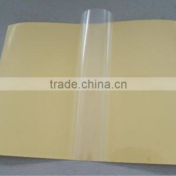 Clear PET material self adhesive paper offset printing in sheet