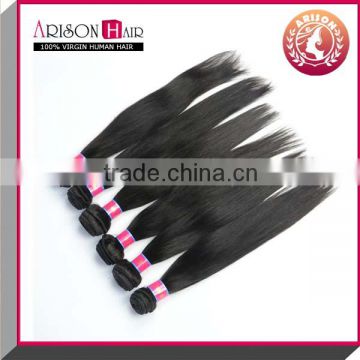 factory wholesaler price in straight human hair weft wholesale virgin Malaysian hair