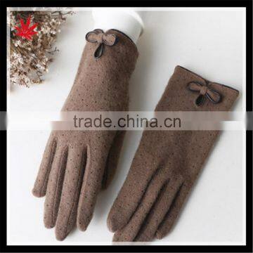 Ladies Fangle New Style Spandex Velvet Gloves With Wholesale Price photo-2