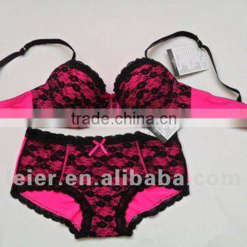 bra and skirted thong set