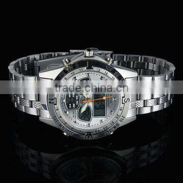 Brand New men analog digital sport quartz polit watch WM014-ESS