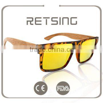 2015 High Quality pc Frame Bamboo Polarized Sunglasses Customized Logo photo-4