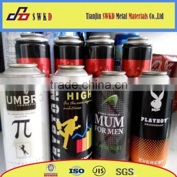 Empty aerosol spray tin can ,iron printing manufacturer