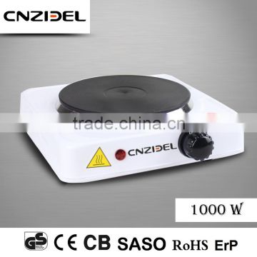 Cnzidel 1000w pancake cast iron surface hot plate