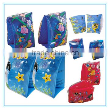 PVC inflatable swimming armband for kids, fishing printing armbands                        
                                                Quality Choice