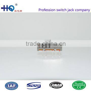 High quality verrical slide switches, 2p4t slide switches, ss24e01