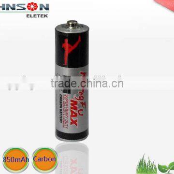 2015 hot sale 850mAh powerful r6 battery 1.5V sum3 carbon battery