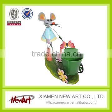 christmas decor flower pot animal shape flower pot