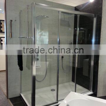 Hot Sale Bath Rectangle Tempered Glass Sliding Shower Door/portable Shower Room photo-3