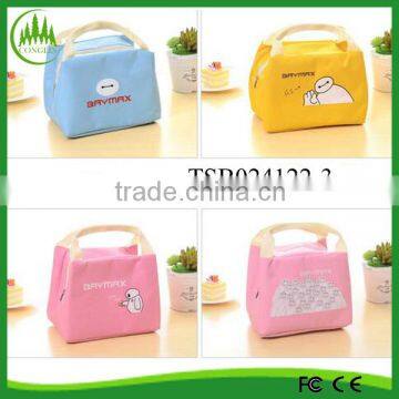 Promotion Baymax Portable Insulated Bag Canvas Cooler Bag Cheap Lunch Bag photo-2