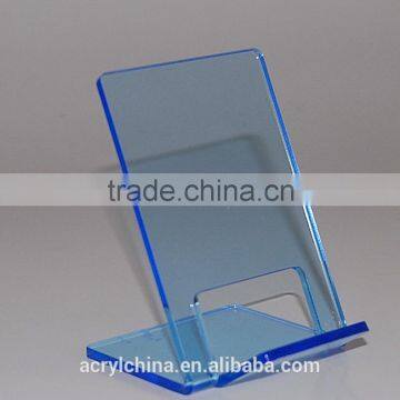 customized acrylic phone display stand mobile holder for supermarket