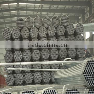 2.75mm thciness pre-galvanized round steel pipe/tube/ circle hollow sections in tianjin china factory